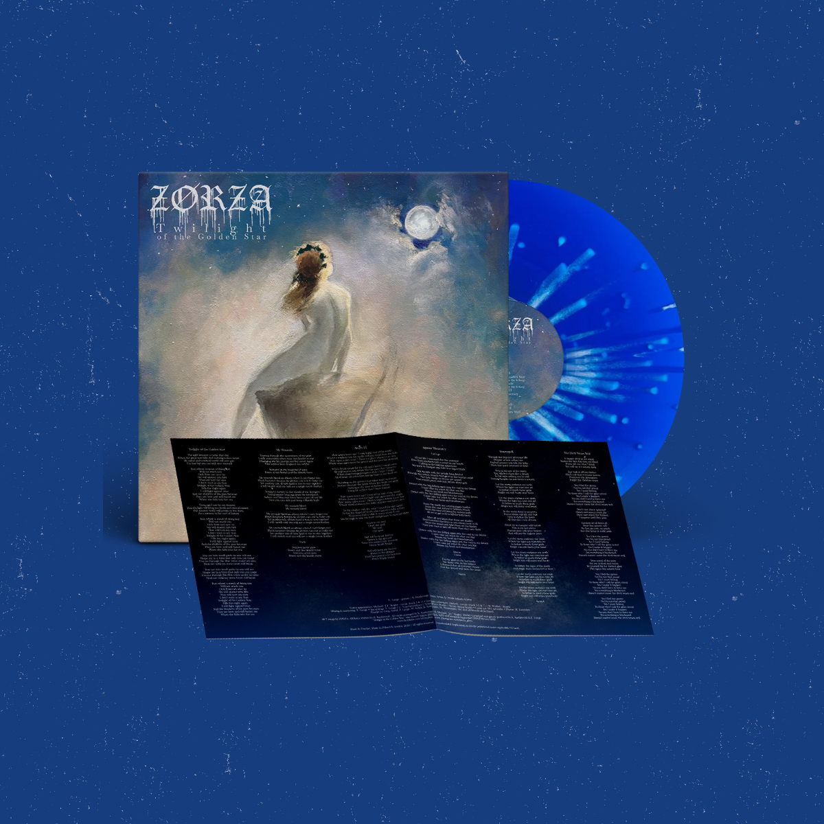"Twilight of the Golden Star" - Vinyl Blue Splatter
